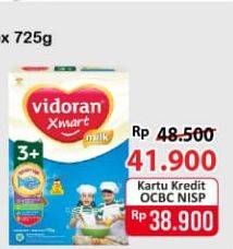 Promo Harga VIDORAN Xmart 3+ Vanilla, Madu 725 gr - Alfamart