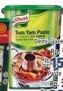Promo Harga KNORR Tom Yam Paste 1500 gr - LotteMart