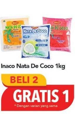 Promo Harga INACO Nata De Coco 1000 gr - Carrefour