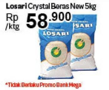 Promo Harga Losari Beras Crystal 5 kg - Carrefour