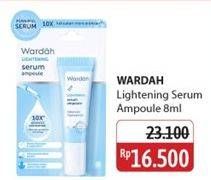 Promo Harga Wardah Lightening Serum Ampoule 8 ml - Alfamidi