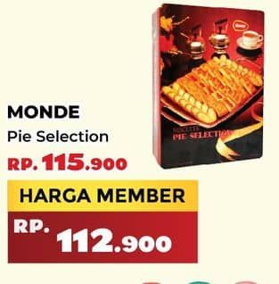 Promo Harga Monde Pie Selection 800 gr - Yogya