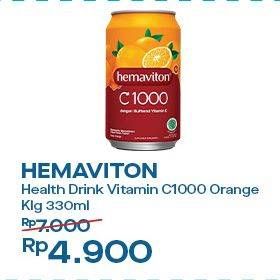 Promo Harga Hemaviton C1000 Orange 330 ml - Indomaret