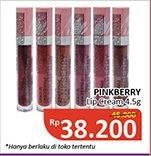 Promo Harga PINKBERRY Lip Cream 4 gr - Alfamidi