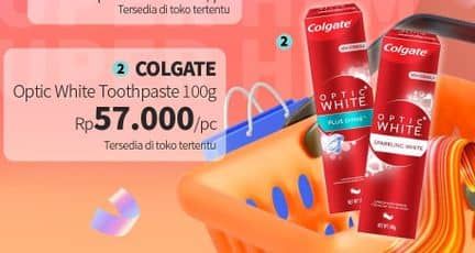 Promo Harga Colgate Toothpaste Optic White 100 gr - Guardian