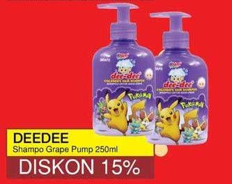 Promo Harga DEE DEE Kids Shampoo Grape 250 ml - Yogya