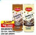 Promo Harga Del Monte Latte Vanilla Latte 240 ml - Alfamart
