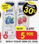 Promo Harga Biokul Minuman Yogurt All Variants 150 ml - Superindo