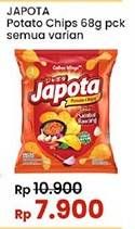 Promo Harga Japota Potato Chips All Variants 68 gr - Indomaret