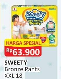 Promo Harga Sweety Bronze Pants XXL18 18 pcs - Alfamart