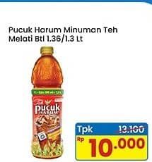 Promo Harga Teh Pucuk Harum Minuman Teh Jasmine 1360 ml - Indomaret