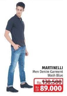 Promo Harga Martinelli Mens Jeans Bermuda Denim  - Lotte Grosir