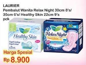 Promo Harga Relax Night 30cm 8s/ 35cm 6s/ Healthy Skin 22cm 9s  - Indomaret