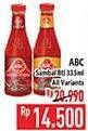 Promo Harga ABC Sambal All Variants 335 ml - Hypermart