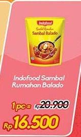 Promo Harga Indofood Sambal Rumahan Sambal Balado 200 gr - Indomaret