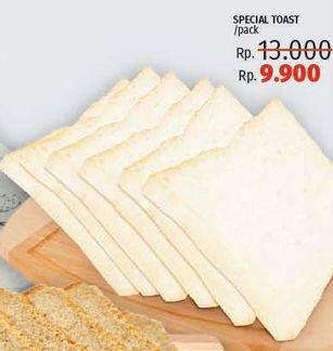 Promo Harga Special Toast  - LotteMart