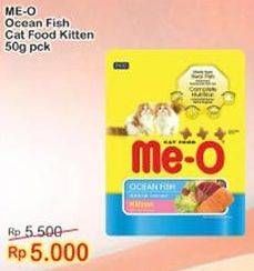 Promo Harga ME-O Cat Food Ocean Fish 50 gr - Indomaret