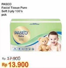 Promo Harga PASEO Baby Pure Soft 130 sheet - Indomaret