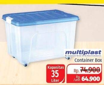 Promo Harga MULTIPLAST Container Estilo 35 ltr - Lotte Grosir