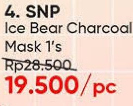 Promo Harga SNP Ice Bear Mask Charcoal  - Guardian