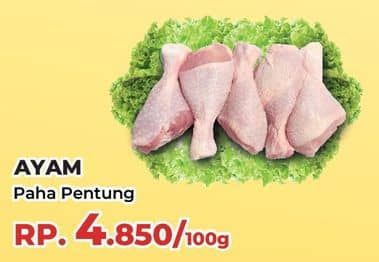 Promo Harga Ayam Paha Bawah per 100 gr - Yogya