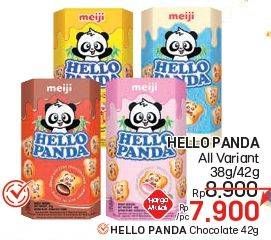 Promo Harga Meiji Hello Panda Biscuit All Variants 40 gr - LotteMart