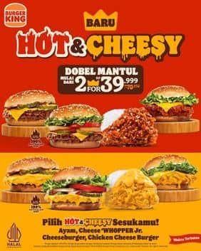 Promo Harga Hot & Cheesy  - Burger King