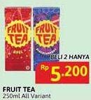 Promo Harga Sosro Fruit Tea All Variants 250 ml - Alfamidi