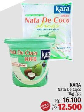 Promo Harga KARA Nata De Coco 1000 gr - LotteMart
