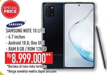 Promo Harga SAMSUNG Galaxy Note 10 Lite  - Hypermart