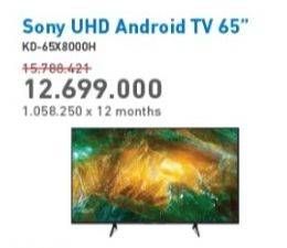 Promo Harga SONY UHD SMART TV 65"  - Electronic City