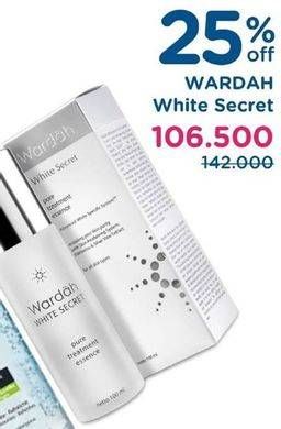 Promo Harga WARDAH White Secret Pure Treatment Essence  - Watsons