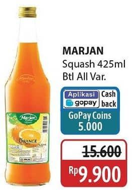 Promo Harga Marjan Syrup Squash All Variants 450 ml - Alfamidi