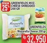 Promo Harga GREENFIELDS Cheese 200 gr - Hypermart