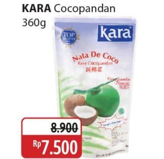 Promo Harga Kara Nata De Coco Cocopandan 360 gr - Alfamidi