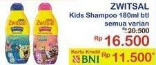 Promo Harga ZWITSAL Kids Shampoo All Variants 180 ml - Indomaret