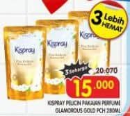 Promo Harga Kispray Pelicin Pakaian Glamorous Gold 300 ml - Superindo