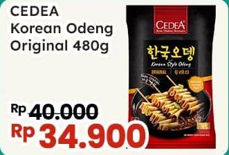 Promo Harga Cedea Korean Style Odeng Original 480 gr - Indomaret