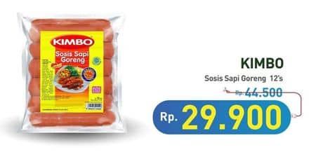 Promo Harga Kimbo Sosis Sapi Goreng 372 gr - Hypermart