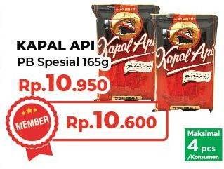 Promo Harga Kapal Api Kopi Bubuk Special 165 gr - Yogya