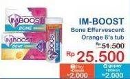 Promo Harga Imboost Bone Effervescent Orange 8 pcs - Indomaret