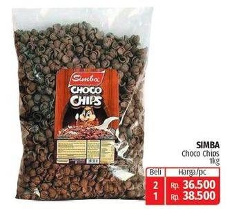 Promo Harga Simba Cereal Choco Chips Coklat 220 gr - Lotte Grosir