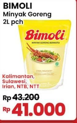 Promo Harga Bimoli Minyak Goreng 2000 ml - Indomaret