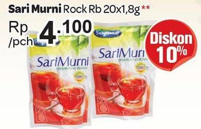 Promo Harga Sariwangi Teh Sari Murni 20 pcs - Carrefour