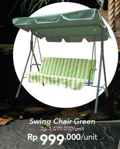 Promo Harga Swing Chair Green  - Carrefour
