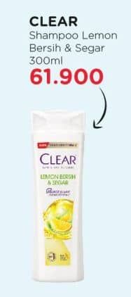 Promo Harga Clear Shampoo Lemon Fresh 320 ml - Watsons