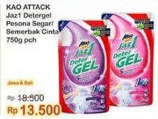 Promo Harga Attack Jaz1 DeterGel Semerbak Cinta, Pesona Segar 750 ml - Indomaret