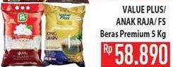 Promo Harga Value Plus/ Anak Raja/ FS Beras Premium  - Hypermart