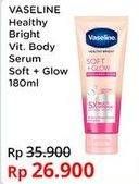 Promo Harga Vaseline Healthy Bright Soft Glow 180 ml - Indomaret