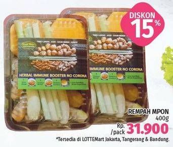 Promo Harga Rempah Mpon 400 gr - LotteMart